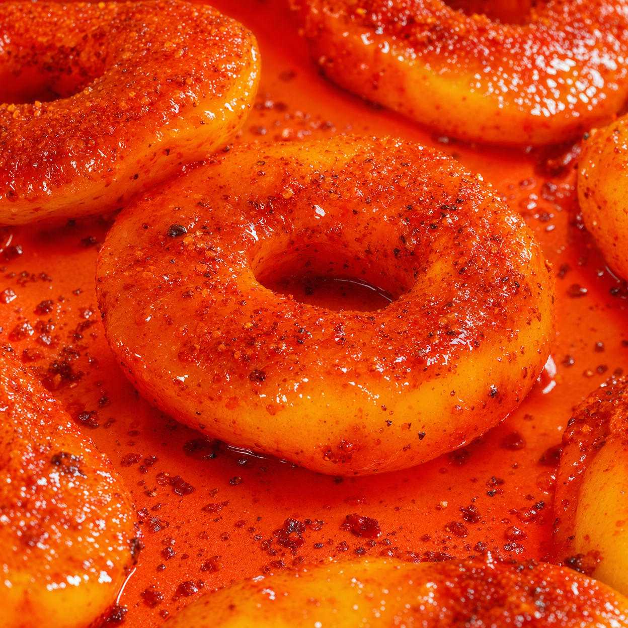 Chamoy Peach Rings