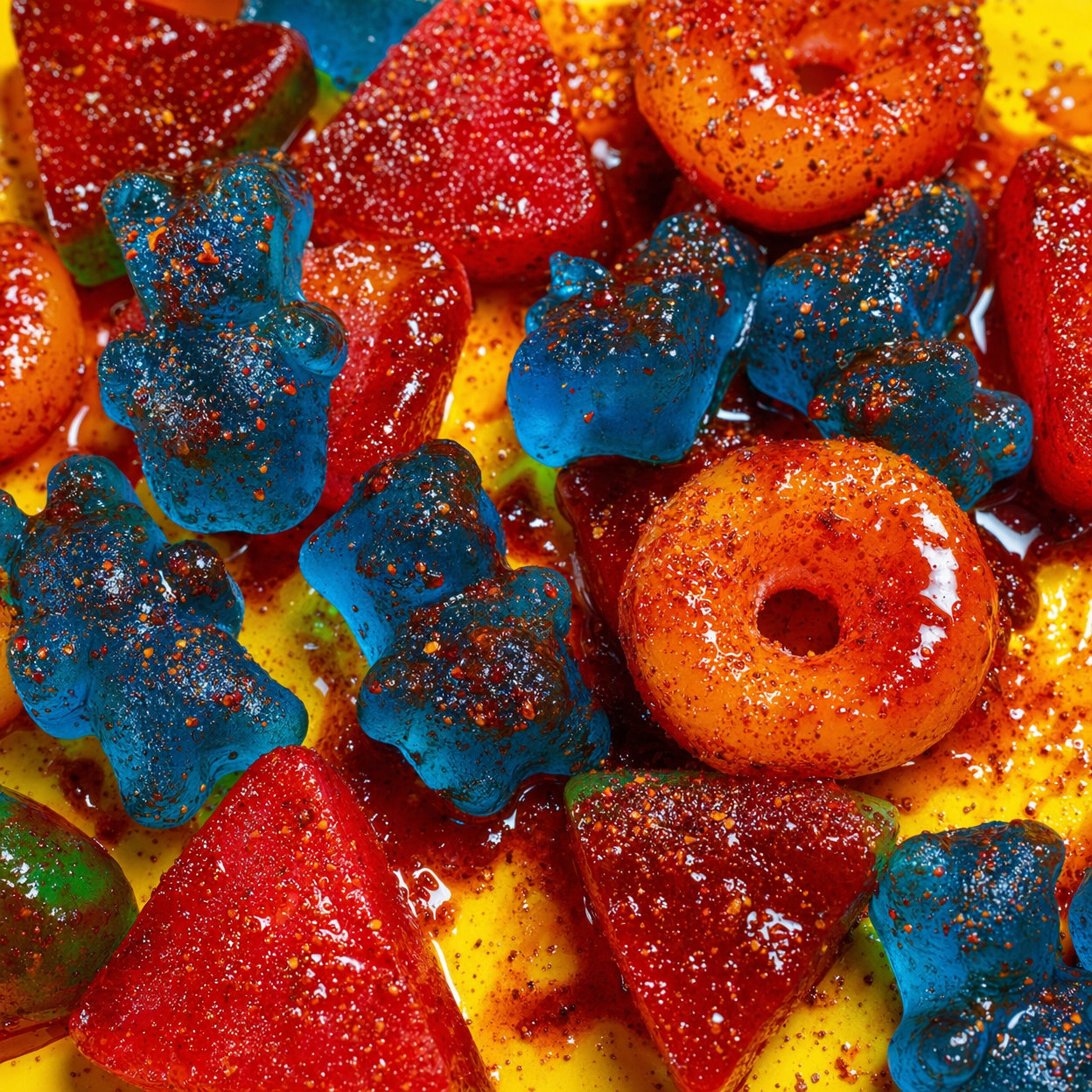 Blue Raspberry Sour Gushers